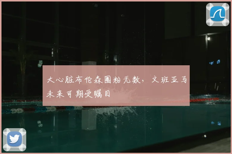 大心脏布伦森圈粉无数，文班亚马未来可期受瞩目